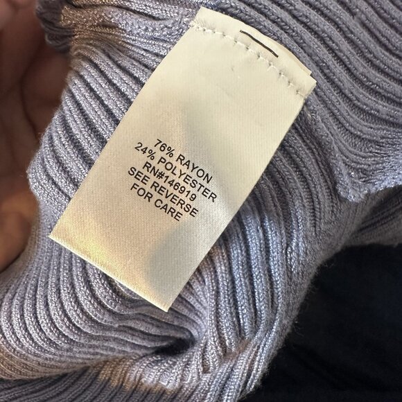 Freshman 1996 Ribbed Dress Women's Size Small in a Periwinkle Color Back Design - Picture 9 of 9